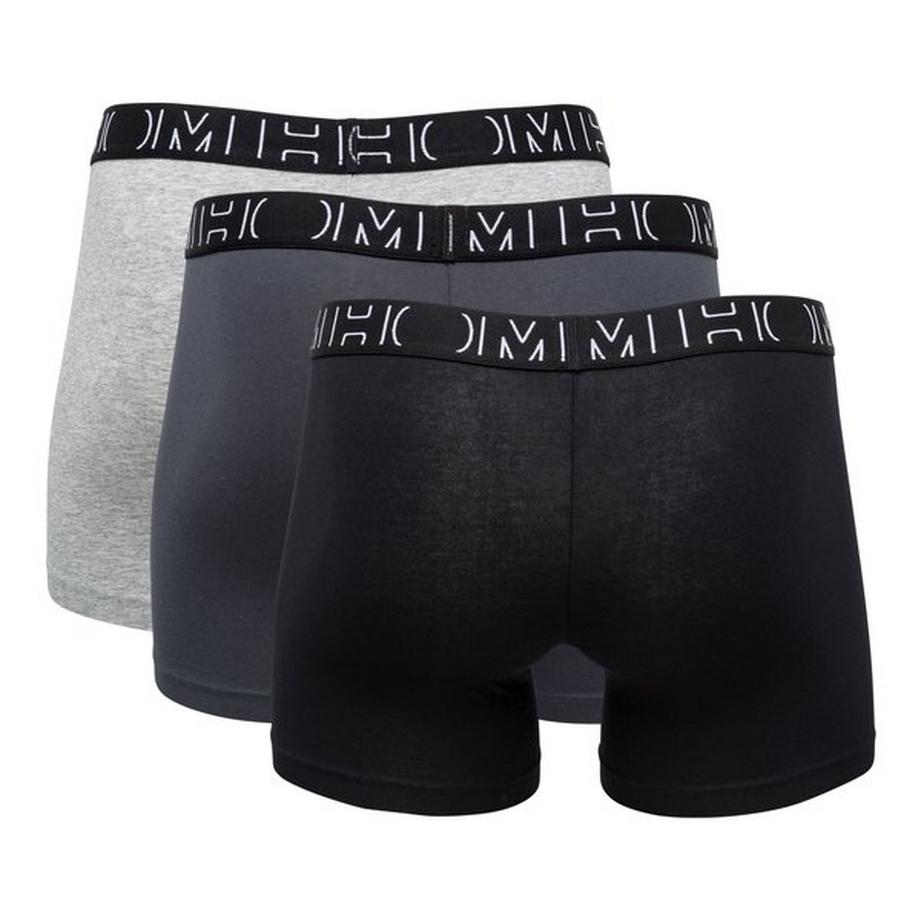 HOM Long Boxer Briefs 3P Lot de 3 boxers 