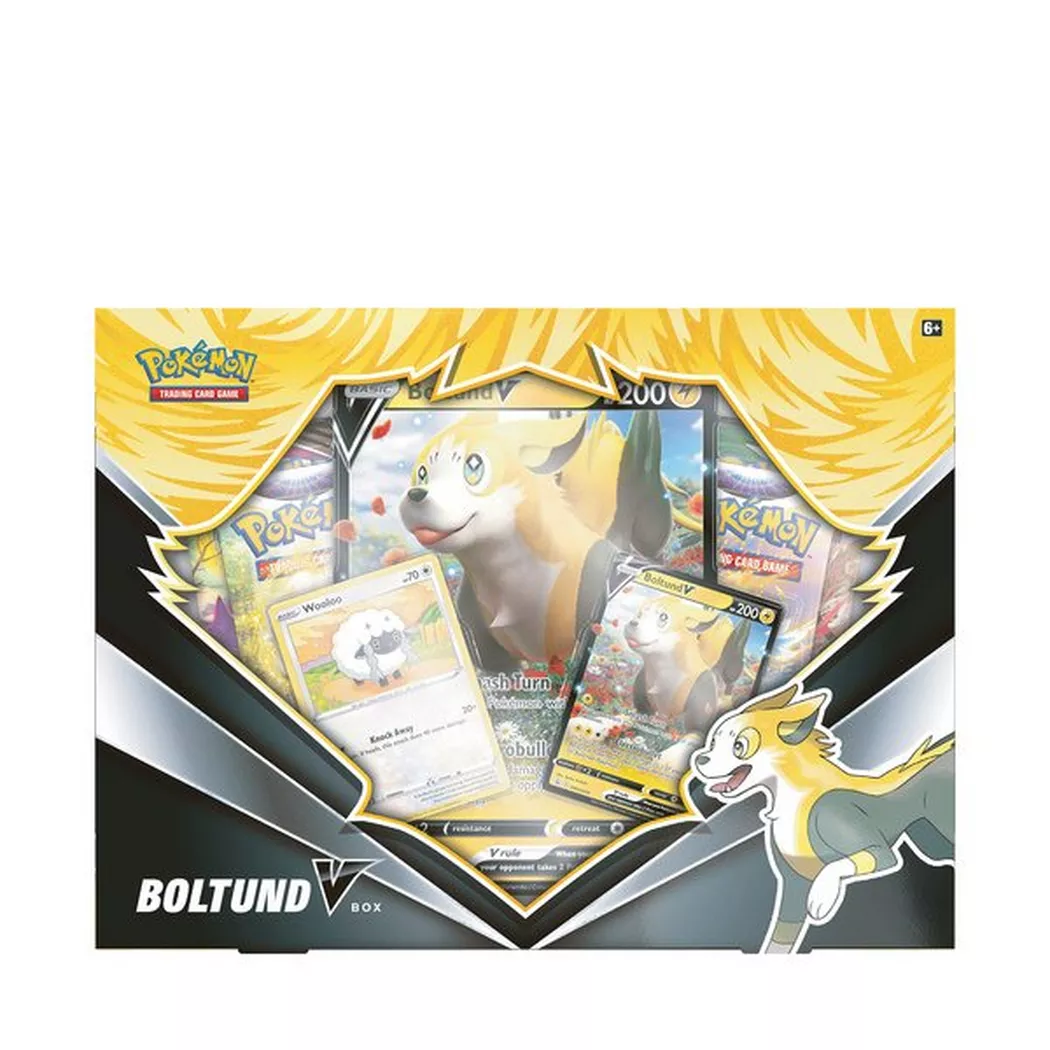 Pokémon - Boltund V Box, Multicolor