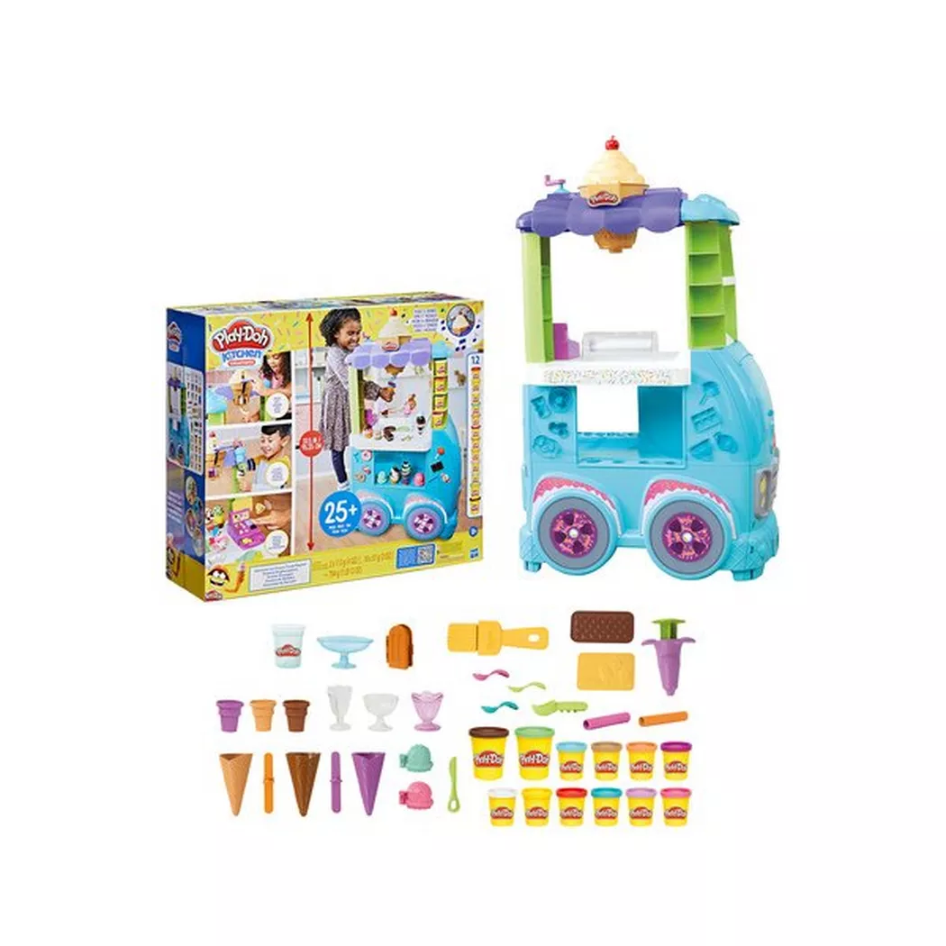 Play-Doh - Kitchen Creations - Grosser Eiswagen, Multicolor