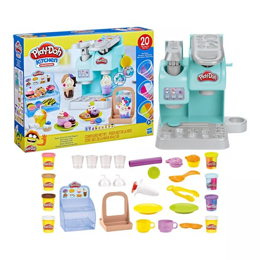 Play-Doh - Knetspass Café, Multicolor