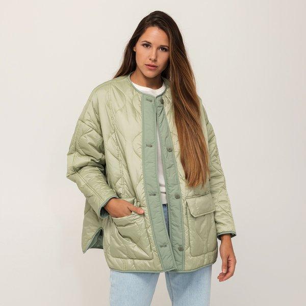 Image of Jacke, Wattiert Ohne Kapuze Damen Mint L