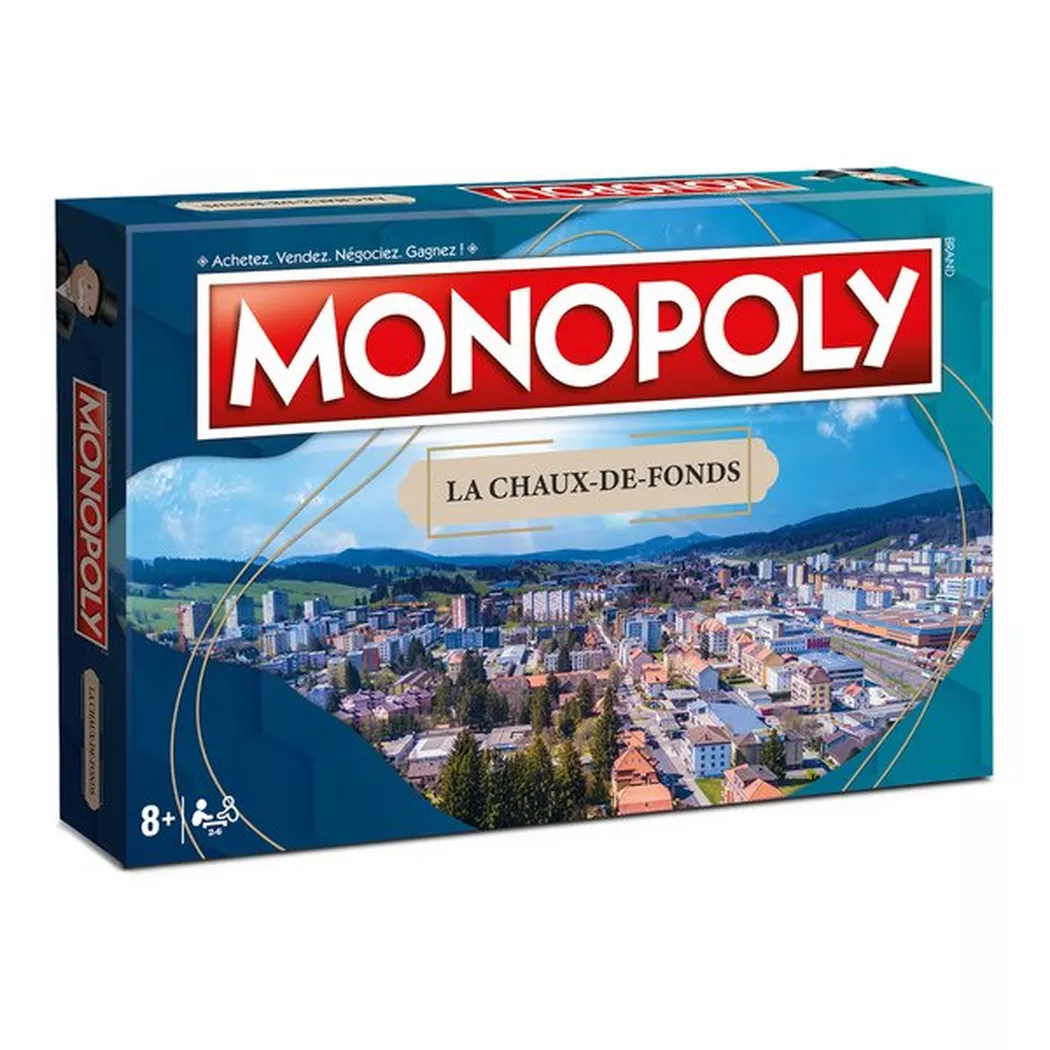 Monopoly -  La Chaux-de-Fonds, Französisch, Multicolor