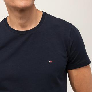 TOMMY HILFIGER CORE STRETCH SLIM C-NECK TEE T-shirt, Slim Fit, manches courtes 