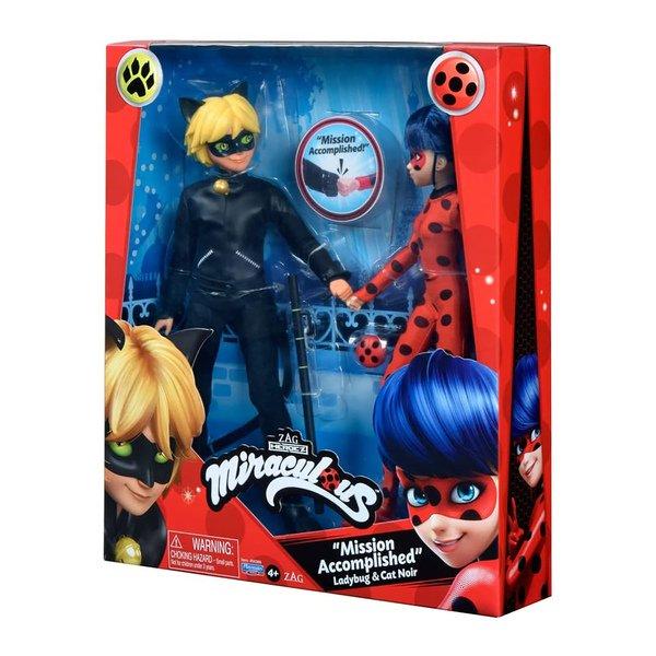 Bandai  Miraculous Duo Pack: Ladybug & Cat Noir  