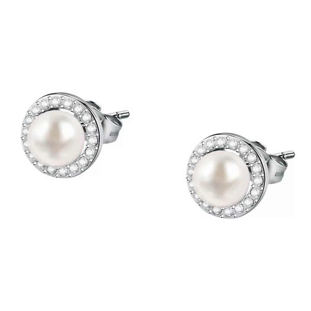 Morellato - Ohrringe, Perla, One Size, Silber