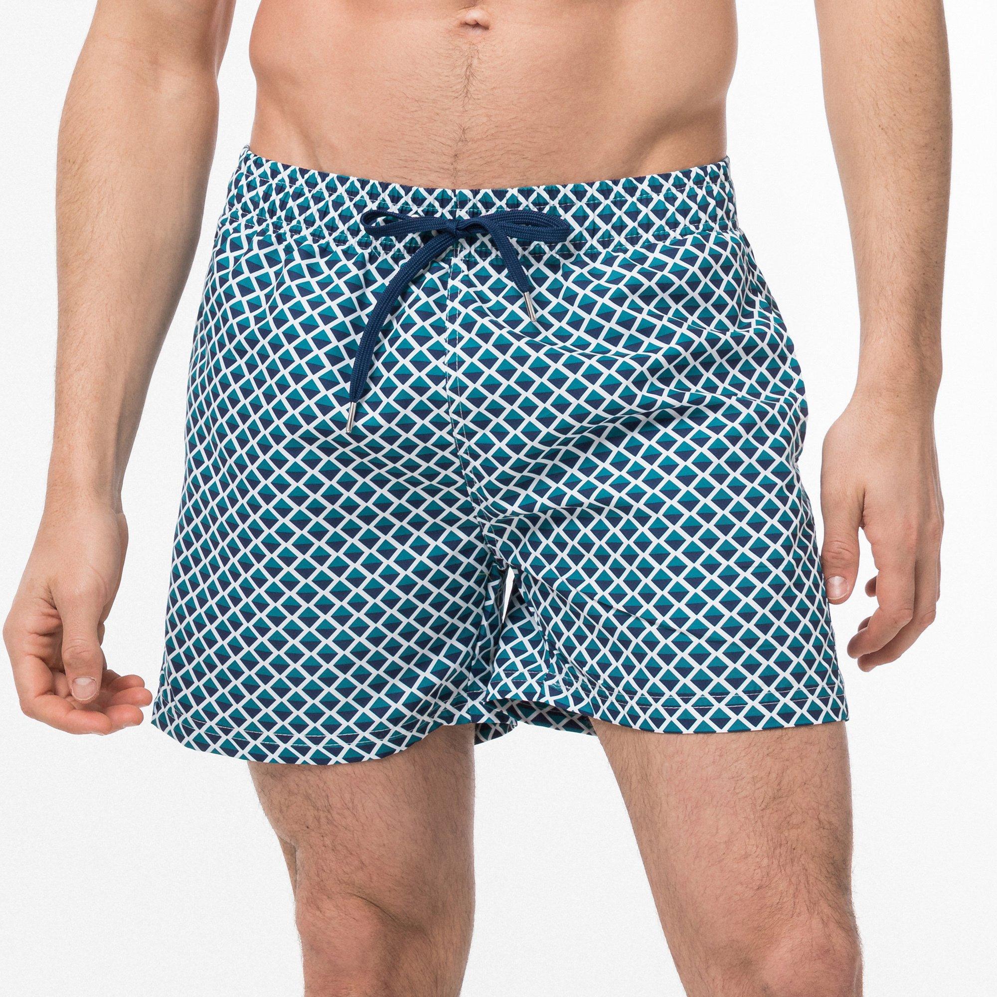 Image of Badeshorts Herren Blau XXS