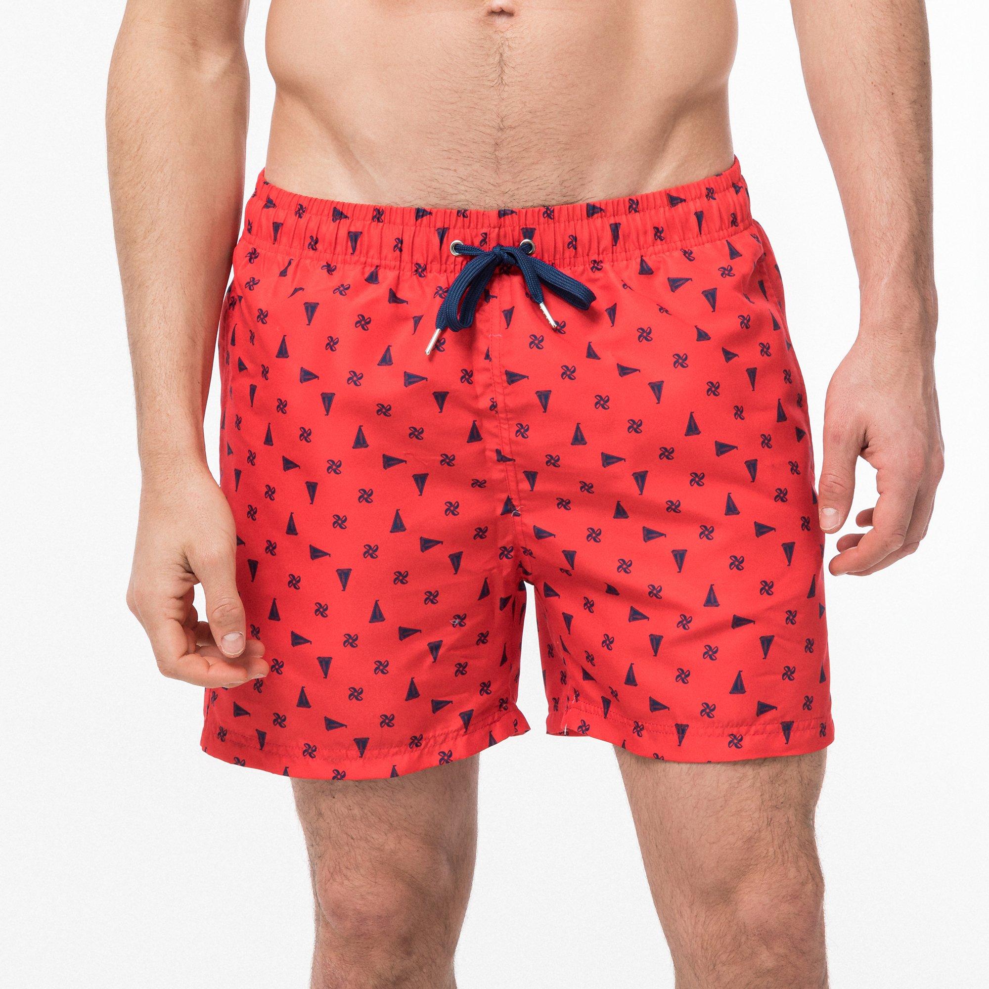 Image of Badeshorts Herren Rot XS
