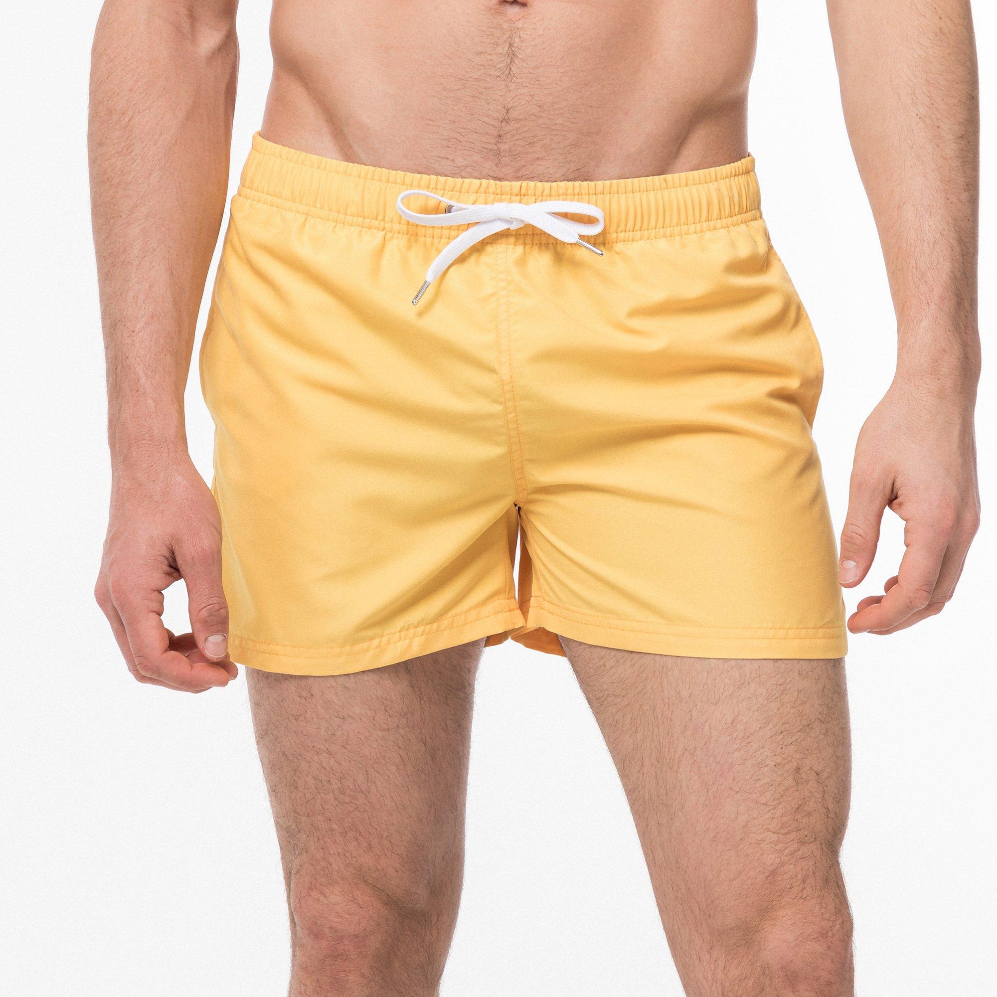 Image of Badeshorts Herren Gelb XS