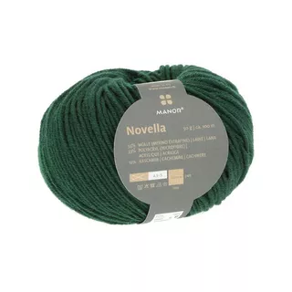 Manor Filo per maglieria Novella Verde Scuro