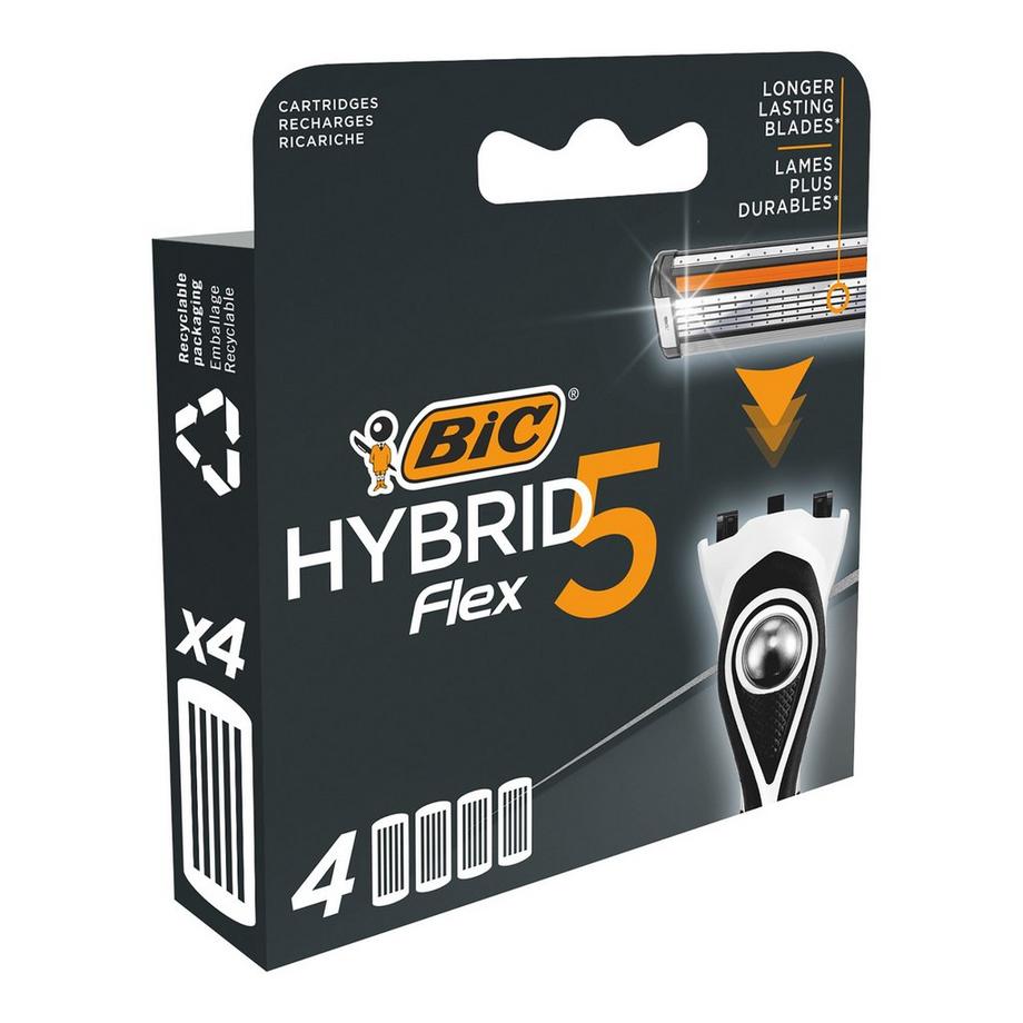 BiC Hybrid Flex refill Cartucce Di Ricambio Per Rasoio Hybrid 5 Flex 