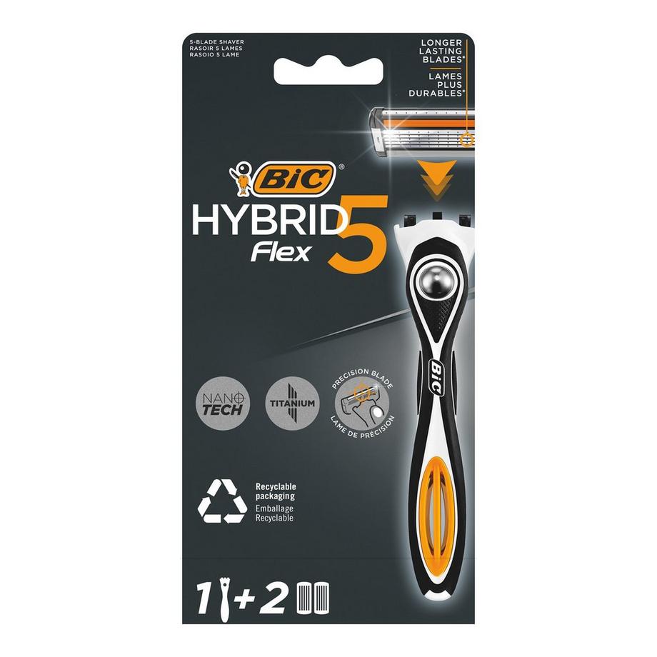 BiC Hybrid Flex Blister Rasoio Hybrid 5 Flex 