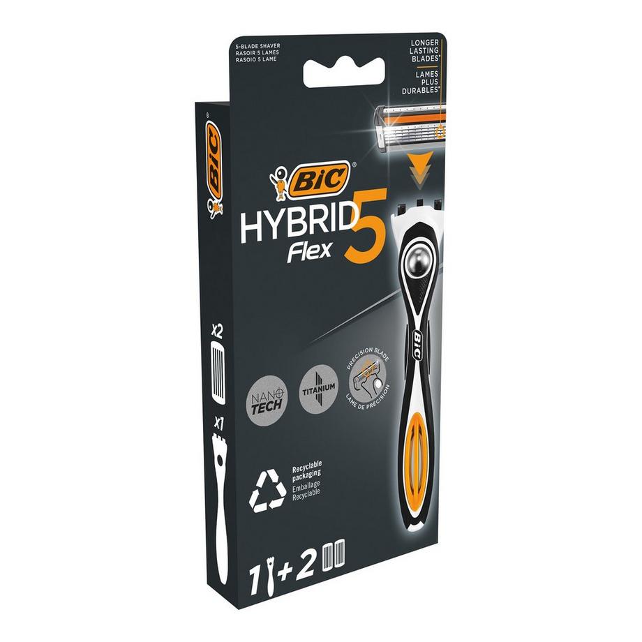 BiC Hybrid Flex Blister Rasoio Hybrid 5 Flex 