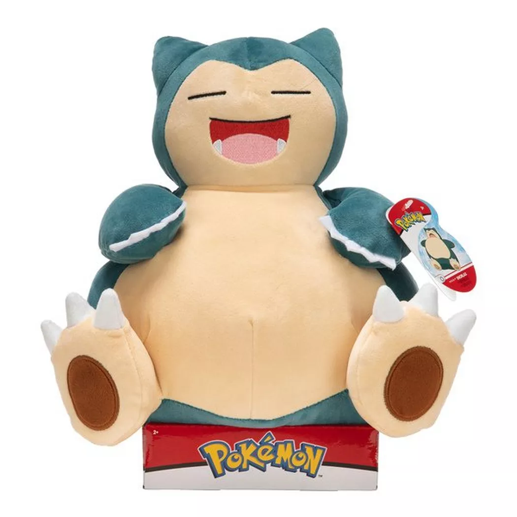 Jazwares - Pokémon Plüsch 30cm Relaxo, 30cm, Multicolor