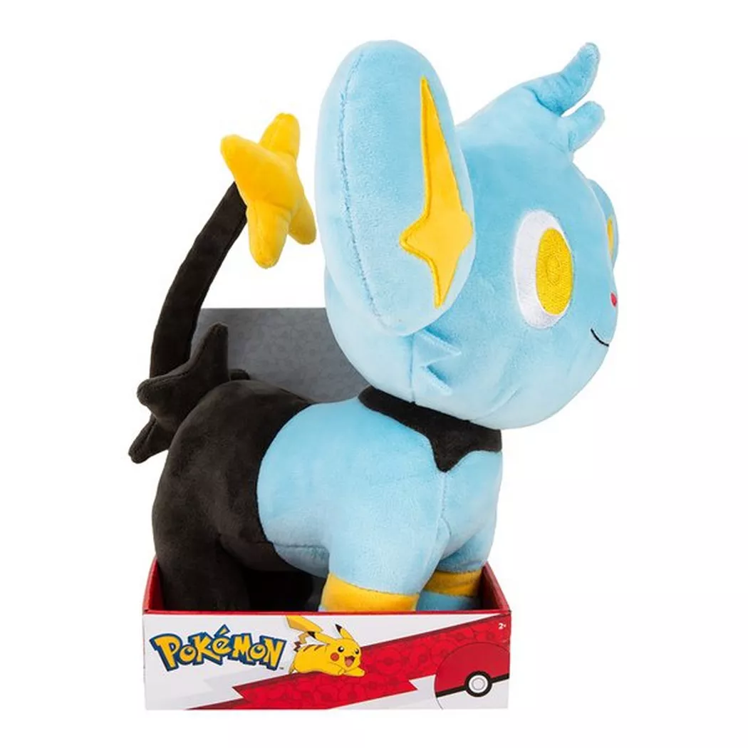 Jazwares - Pokémon Plüsch 30cm Sheinux, 30cm, Multicolor
