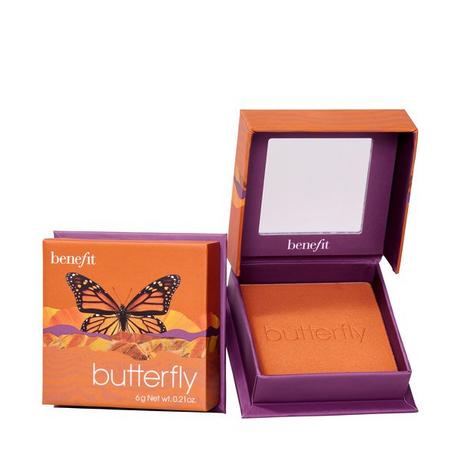 benefit Butterfly Rouge In Orange Mit Goldschimmer  