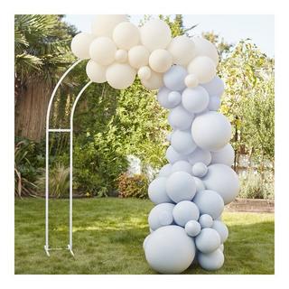 Ginger Ray  Arco di palloncini blu, crema e bianco 