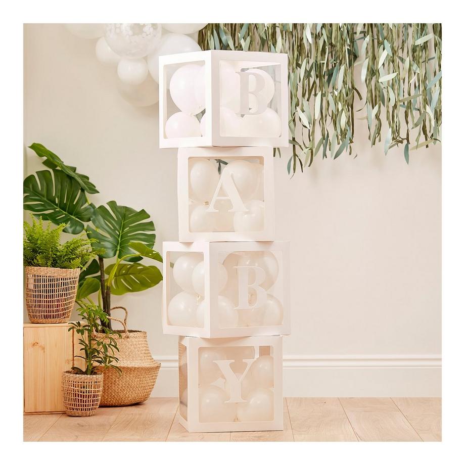 Ginger Ray  Botanical Baby - Blocchi di palloncini pop up per bambini 