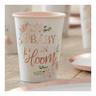 Ginger Ray  Becher - Floral Baby in Bloom - Foliert 