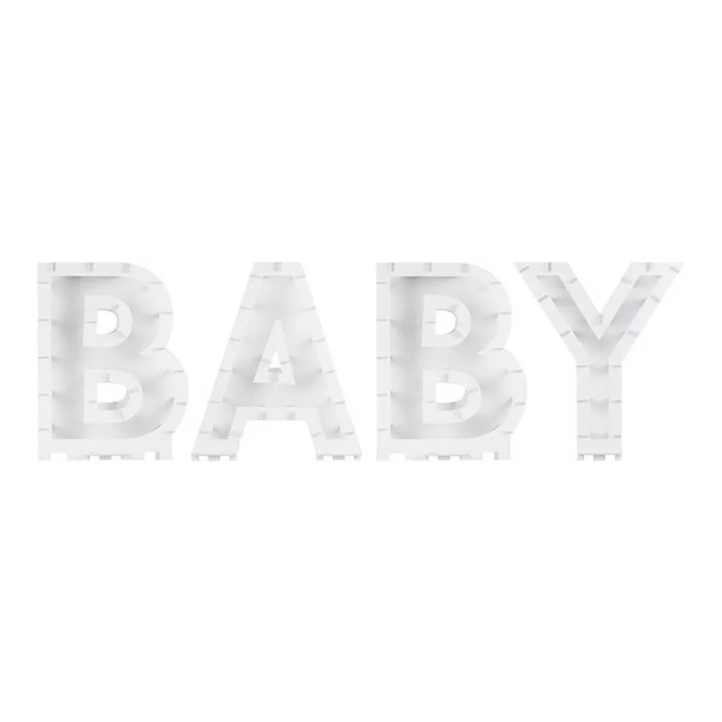 Ginger Ray - Ballonmosaik Baby, Multicolor