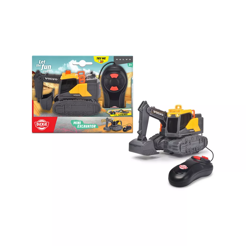Dickie - Mini Excavator, Multicolor