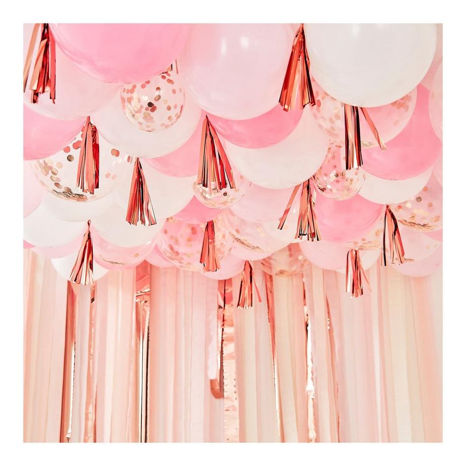Ginger Ray  Ballondecke in Blush 
