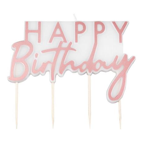 Ginger Ray  Candela di buon compleanno  