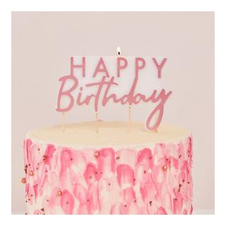 Ginger Ray  Candela di buon compleanno  