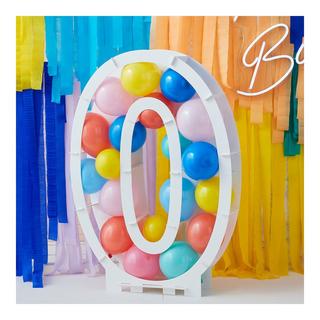 Ginger Ray  Palloncini - Kit Palloncino Numero 0 