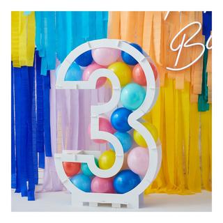 Ginger Ray  Palloncini - Kit Palloncino Numero 0 