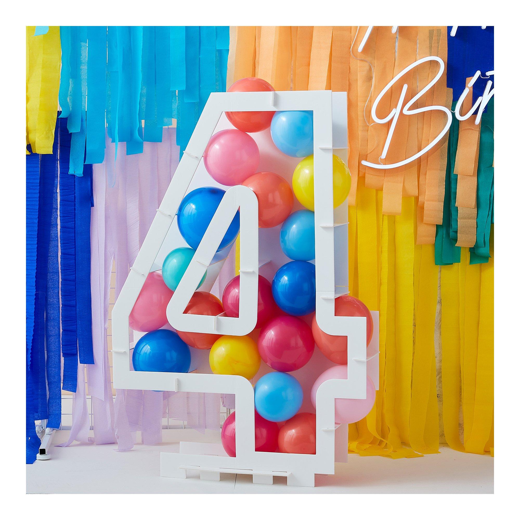 Ginger Ray  Palloncini - Kit Palloncino Numero 0 