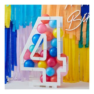 Ginger Ray  Palloncini - Kit Palloncino Numero 0 