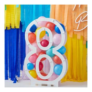 Ginger Ray  Palloncini - Kit Palloncino Numero 0 