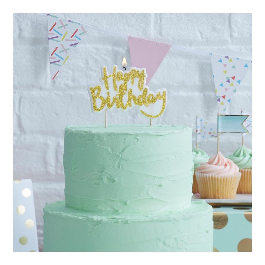 Ginger Ray  Bougies - Joyeux Anniversaire  