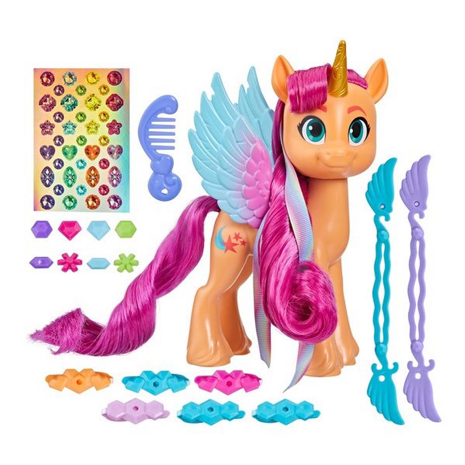 Hasbro  My Little Pony Regenbogen-Haarstyles Sunny Starscout 