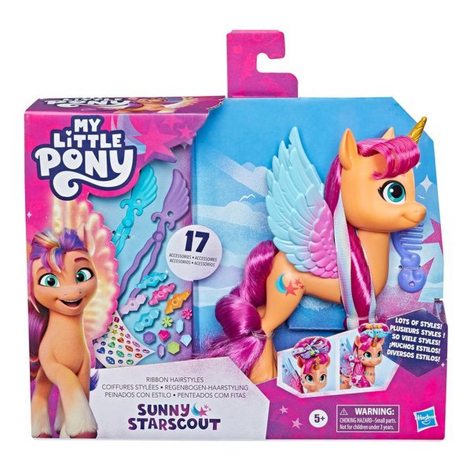 Hasbro  My Little Pony Regenbogen-Haarstyles Sunny Starscout 