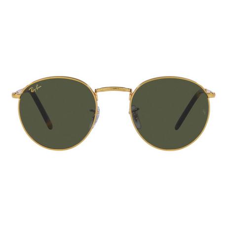 Ray Ban Runde Metall Sonnenbrille  