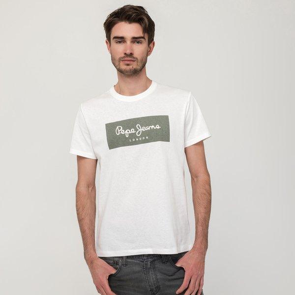 Pepe Jeans Camiseta De Manga Corta Aaron Rosa | Dressinn