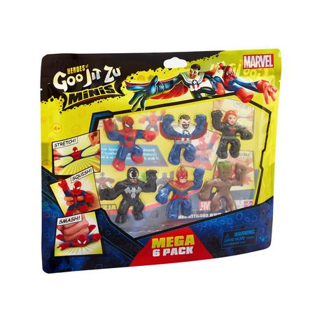 Goo Jit Zu  Hero Marvel Figura, modelli assortiti 