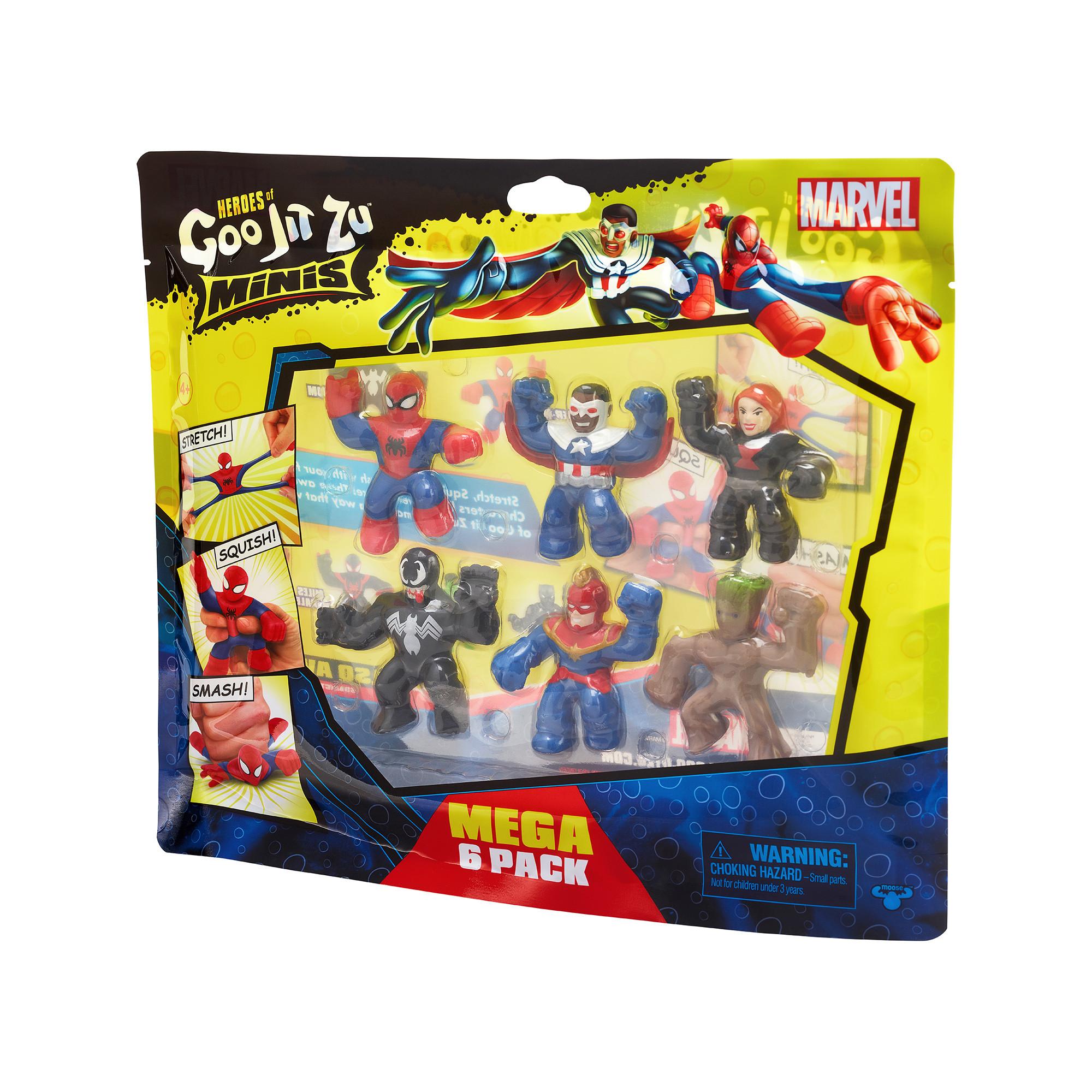 Goo Jit Zu  Hero Marvel Figure, assortiment aléatoire 