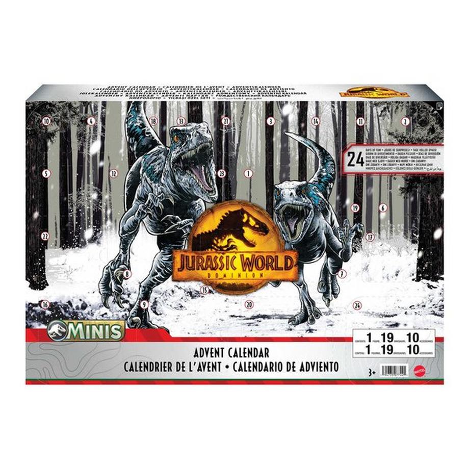 Mattel  Jurassic World Dinosaurier Adventskalender 