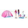 Barbie  BRB Camping Zelt mit 2 Puppen 