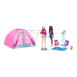 Barbie  BRB Camping Zelt mit 2 Puppen 