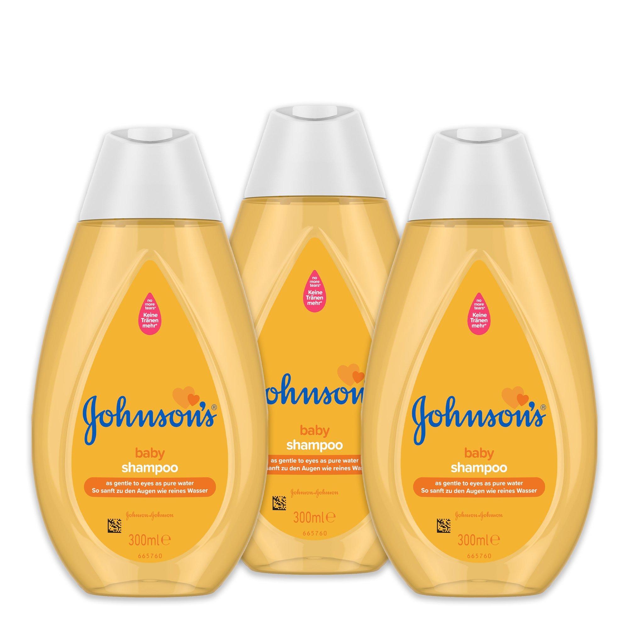 Image of Johnson's Baby Shampoo Trio - 3X300ML