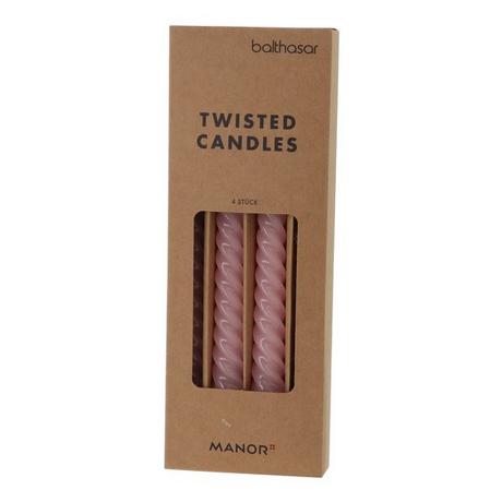 Balthasar Bougies flambeaux Twisted 