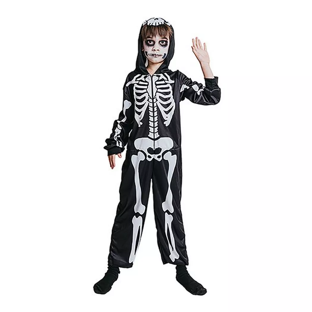 Sombo - Jumpsuit Skelett, 130-140, Multicolor
