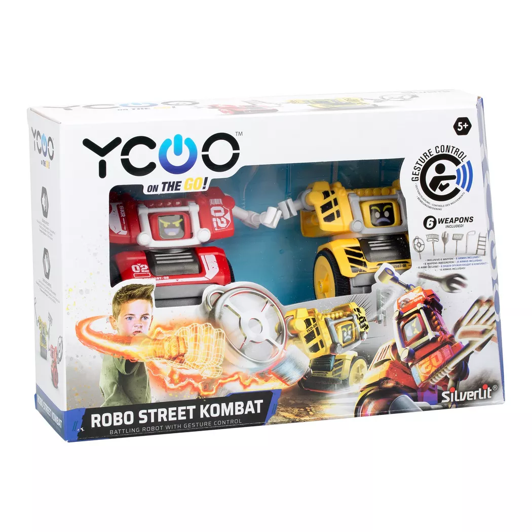 SilverLit Robo Street-Kombat-Twin Robot jouet