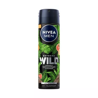 NIVEA Deo Spray MEN Extreme Wild Zedernholz Deo Extreme Wild Legno di cedro Spray Male 