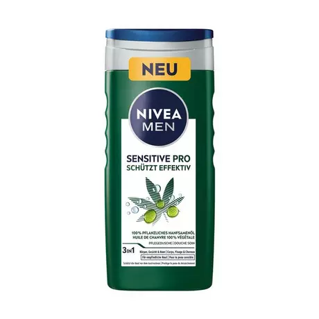 NIVEA Duschgel MEN Sensitive Pro Hemp Pflegedusche Sensitive Pro 