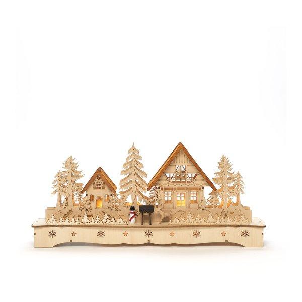 Konstsmide Décoration de Noël à LED Dorf Schneemann Rentiere 