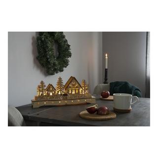 Konstsmide Décoration de Noël à LED Dorf Schneemann Rentiere 